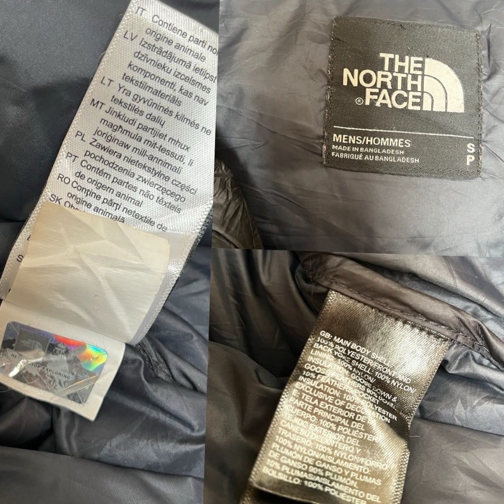 Vintage Black The North Face 700 Down Nupste Puffer Jacket