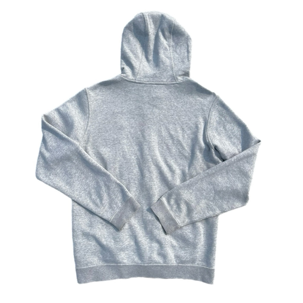 Nike Solo Swoosh Grey Zip Up Hoodie