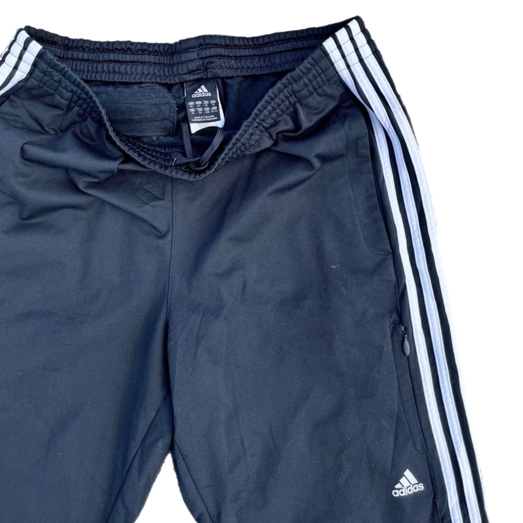 Adidas Black Tracksuit Bottom High Waisted
