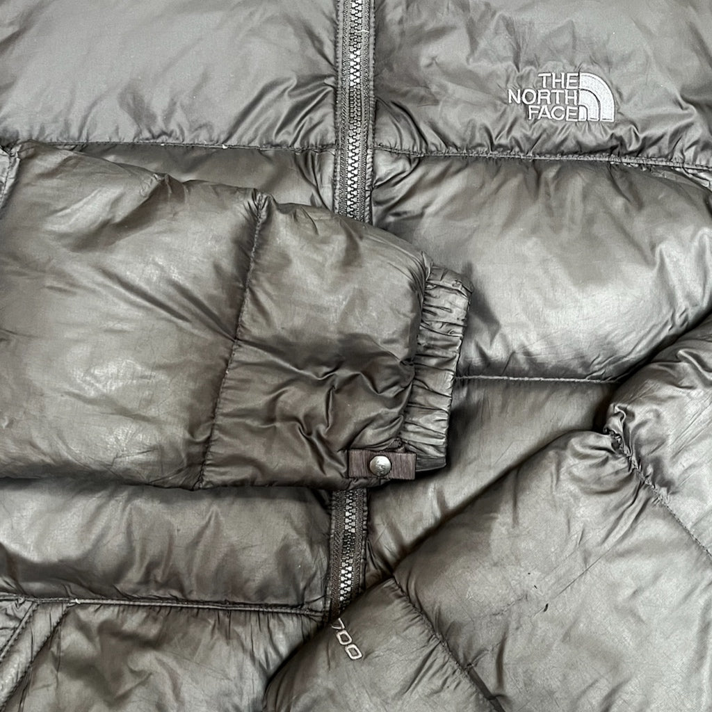 Vintage Black The North Face 700 Down Nupste Puffer Jacket