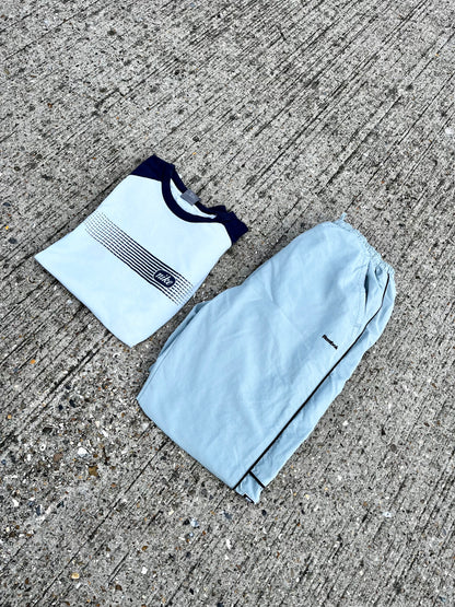 Baby Blue Vintage Reebok Tracksuit bottom