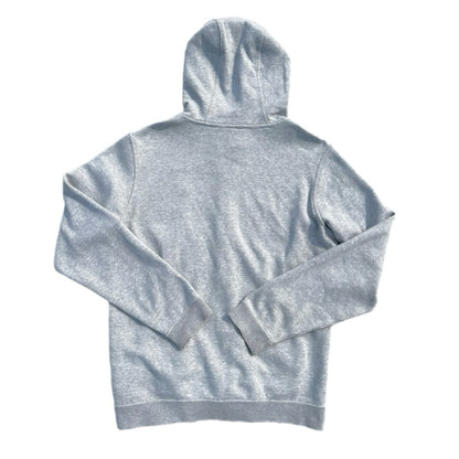Nike Solo Swoosh Grey Zip Up Hoodie