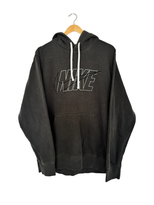 Nike Grey Hoodie with Spell out