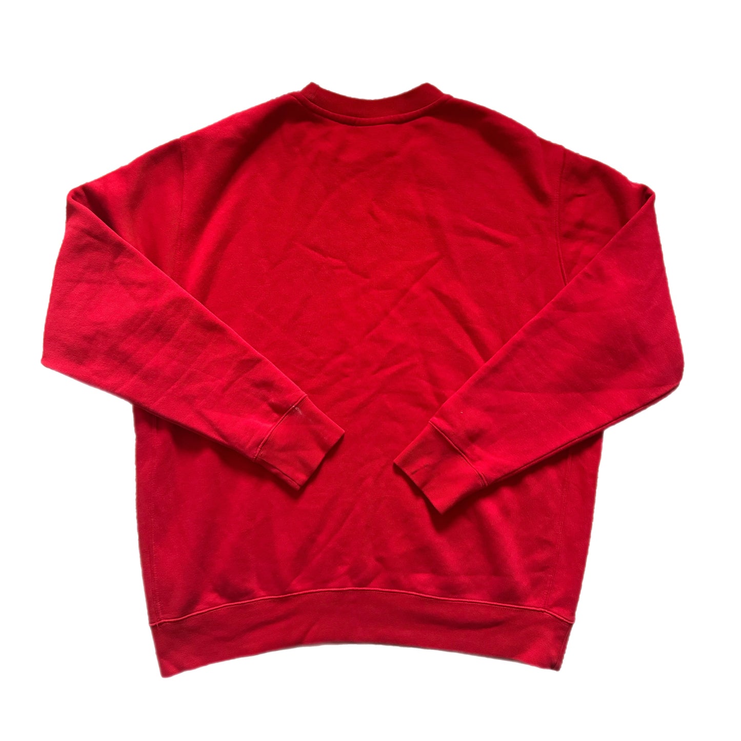 Vintage Nike Just Do It Red Sweatshirt Crewneck