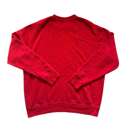 Vintage Nike Just Do It Red Sweatshirt Crewneck