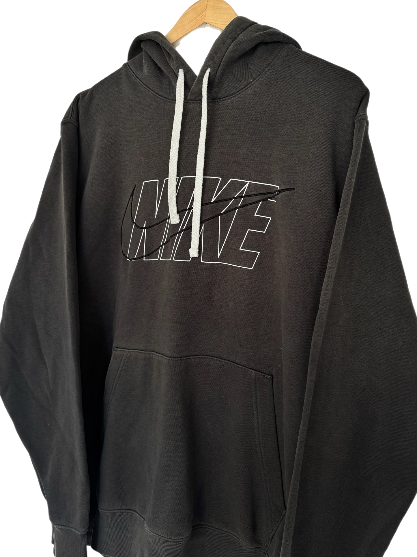 Nike Grey Hoodie with Spell out