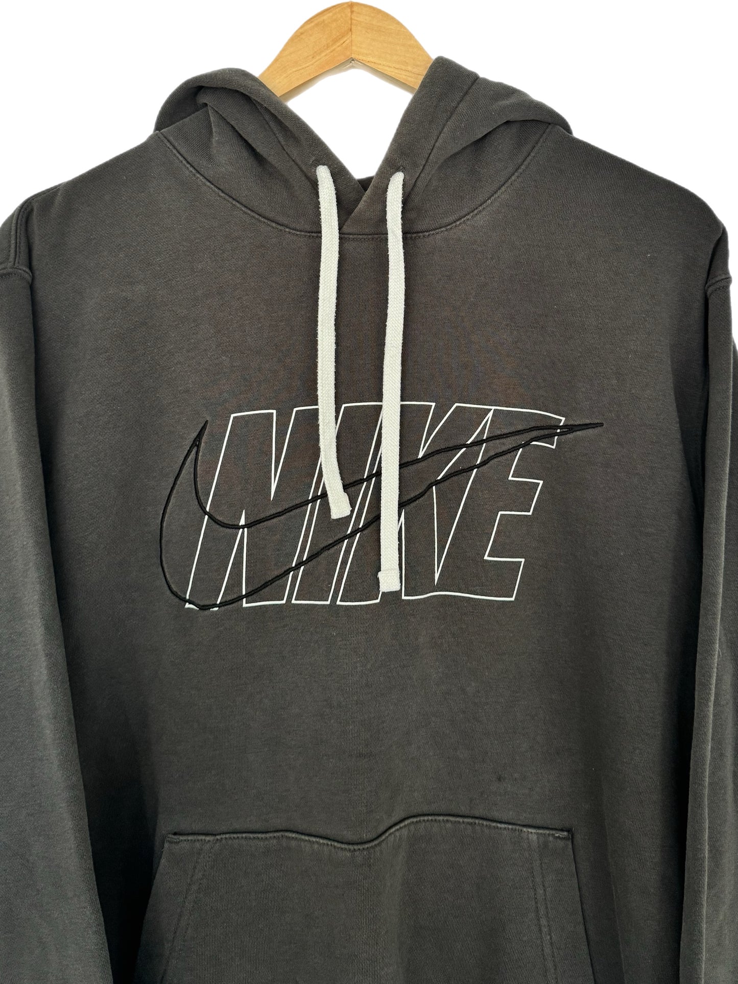Nike Grey Hoodie with Spell out