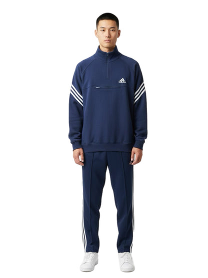 Adidas Vintage Navy Quarter Zip