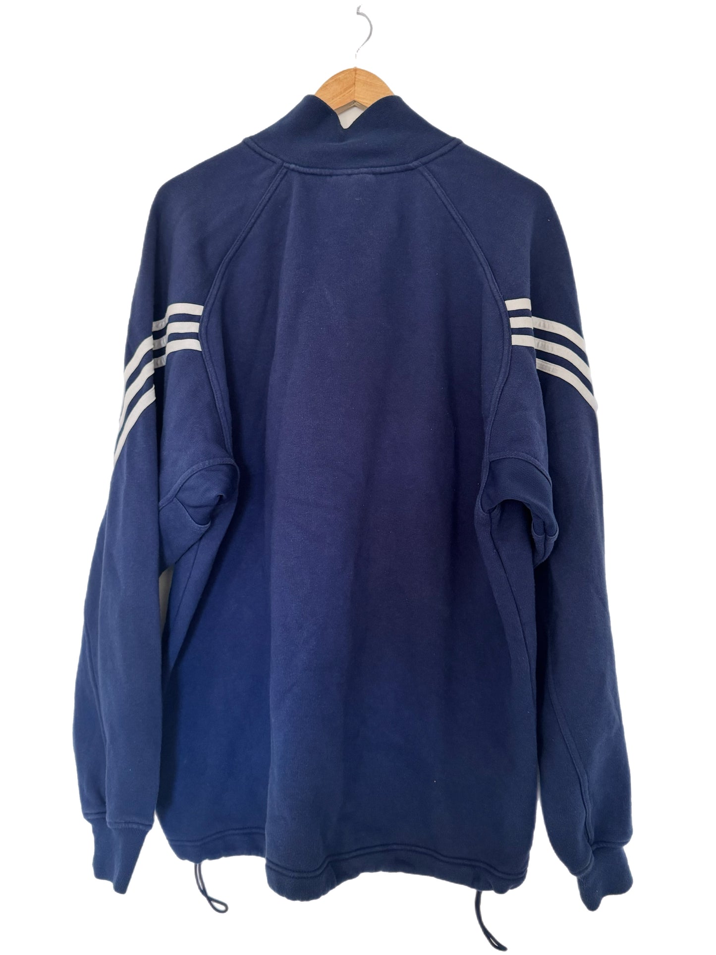Adidas Vintage Navy Quarter Zip